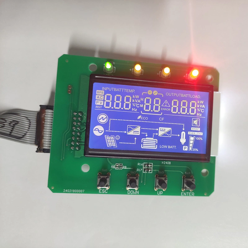 Modul za prikaz enobarvnega segmenta LCD