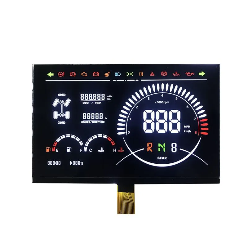 Segment LCD zaslonski modul